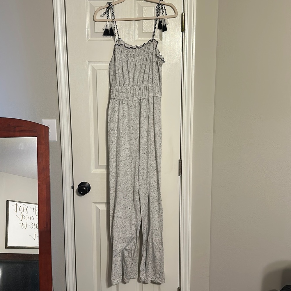 Grey casual jumpsuit
